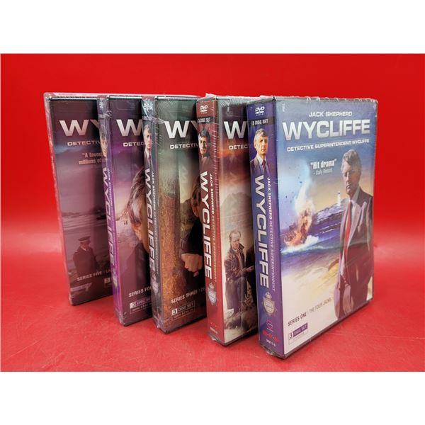 Sealed Wycliffe Series 1-5 DVD Sets
