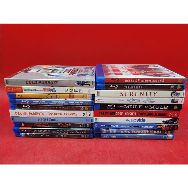 Lot of Assorted Blu-Ray DVDs