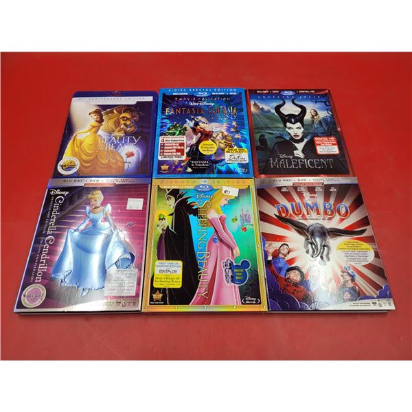 Lot of Assorted Disney Blu-Ray DVDs