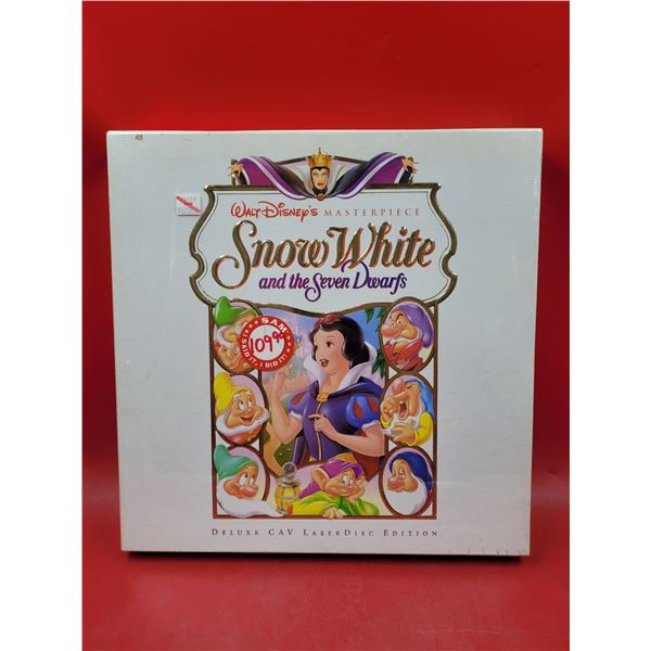 Sealed Disney's Snow White & The Seven Dwarfs Laser Disc