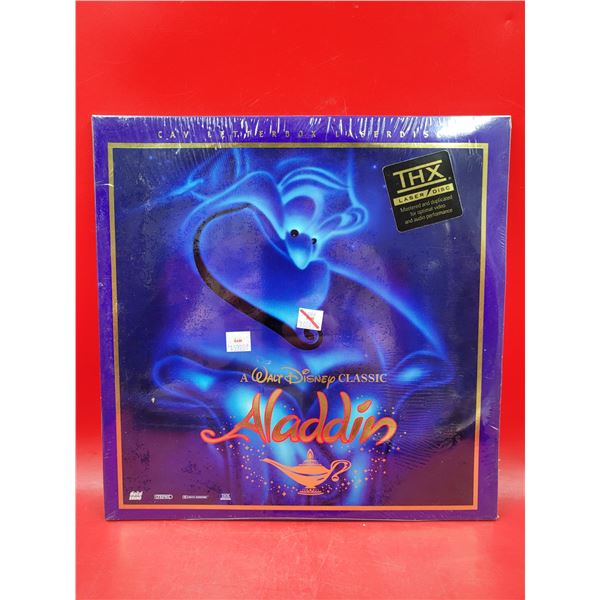 Sealed Disney's Aladdin Laser Disc