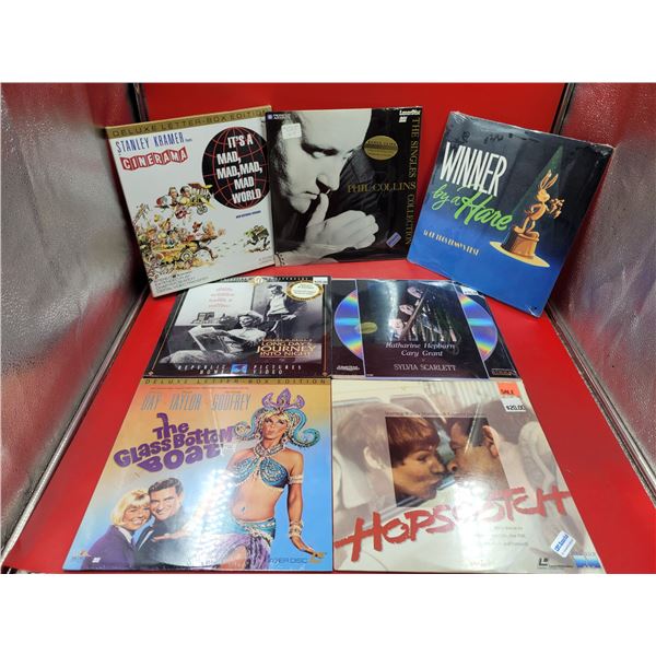 Lot of Assorted Sealed Laser Discs