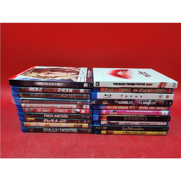 Lot of Assorted Blu-Ray DVDs