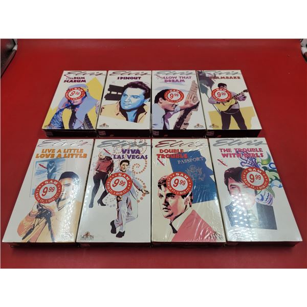 Lot of Assorted Elvis Presley VHS Tapes