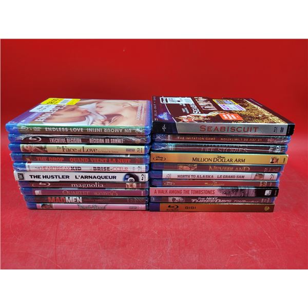 Lot of Assorted Sealed Blu-Ray DVDs