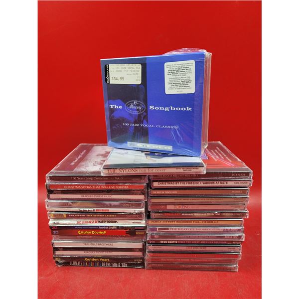 Lot of Assorted Sealed CDs