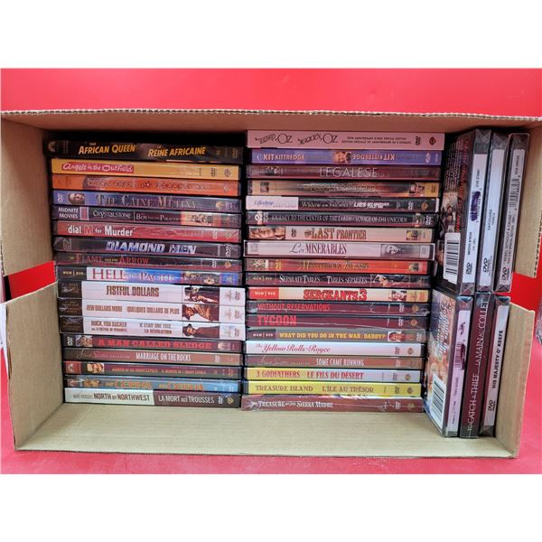 Lot of Assorted Sealed DVDs