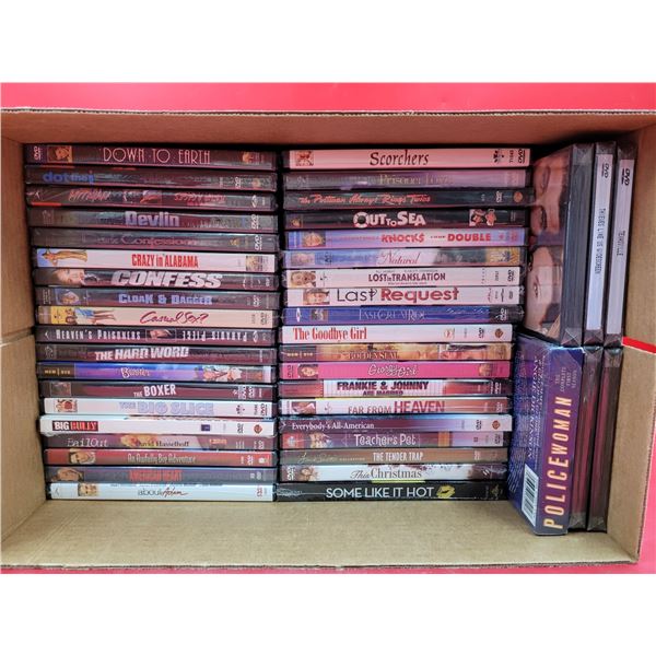 Lot of Assorted Sealed DVDs