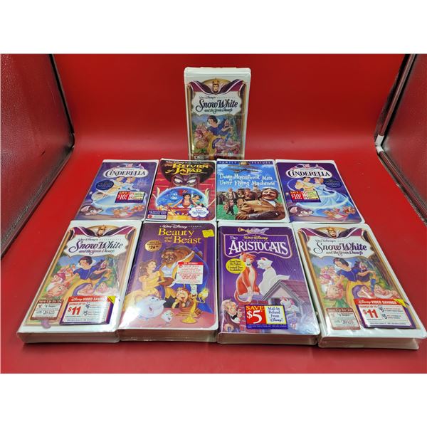 Lot of Assorted Disney VHSs