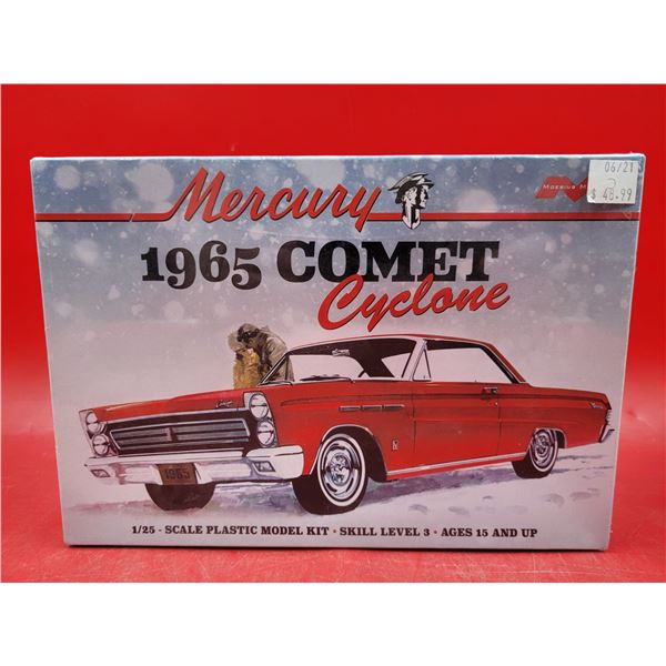Sealed Moebius Models Mercury 1965 Comet Cyclone 1/25 Scale Model Kit