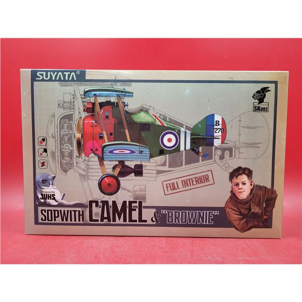 Unbuilt Suyata Sopwith Camel & "Brownie" Model Kit