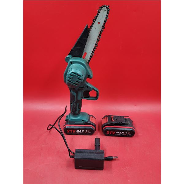 Mini Pruning Saw w/ 2 Batteries