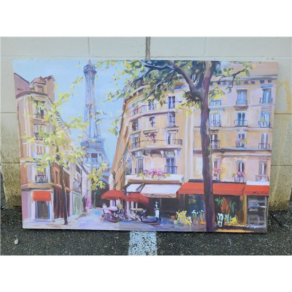City of Paris Canvas Print by Hagema