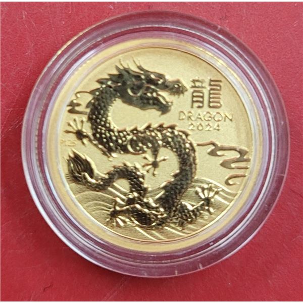 2022 Australia 1/10 Ounce 9999 Fine Gold Coin