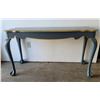 Image 2 : Blue Cabriole Leg Console Table