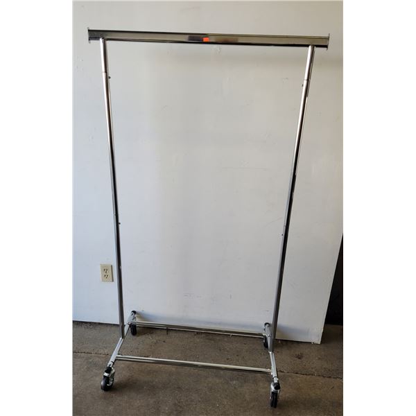 Metal Rolling Clothing Rack