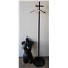 Image 1 : Female Torso Mannequin Hanger & Metal Clothing Rack