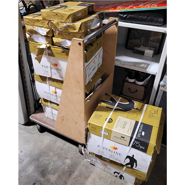 Lot of Paperline Legal-Sized Paper