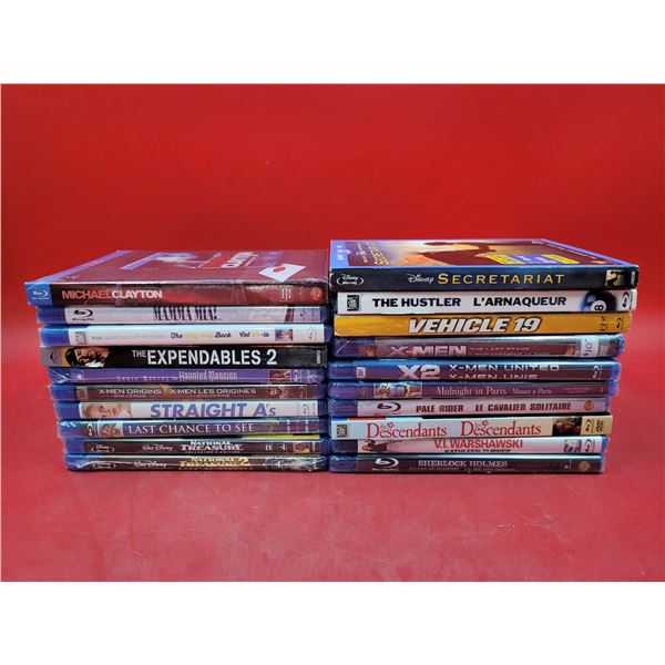 20 Blueray DvDs assorted