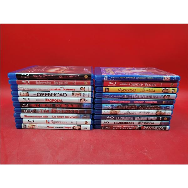 20 Blueray DvDs assorted