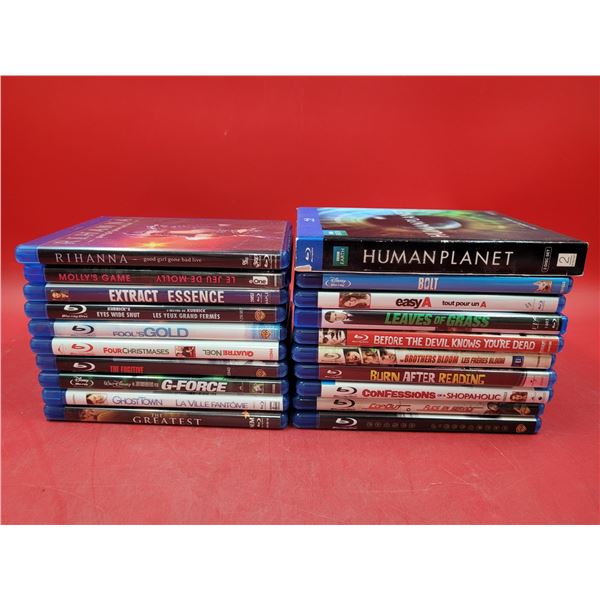 20 Blueray DvDs assorted