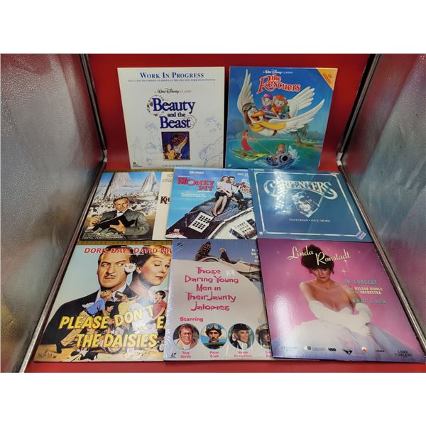 Laser disc movies, Disney Beauty and the beast