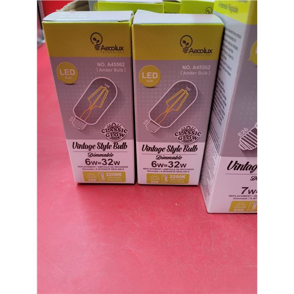 Vintage style lightbulbs