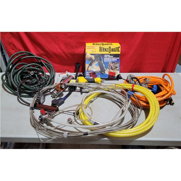 Lincoln, bernzOmatic and powerFist paint stripers and tubing