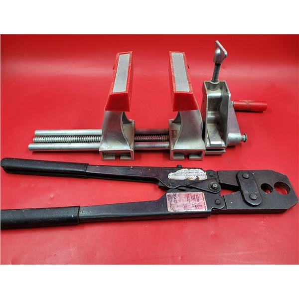Wire Crimper and Table Vice