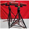Image 1 : Adjustable roller stands dual head