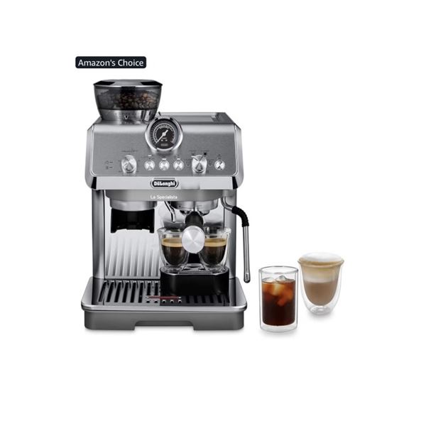 DE'LONGHI LA SPECIALISTA ARTE EVO AUOMATIC ESPRESSO MACHINE W/ GRINDER AND FROTHER - TESTED WORKING,