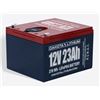 Image 1 : DAKOTA LITHIUM 12v 23Ah LiFePO4 Battery with Dual USB Ports & Voltmeter INCLUDES 12V 10AH CHARGER, R