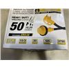 Image 2 : AS NEW 3 WIRE GROUNDED 50FT RV EXTENSION CORD TWIST CONNECT WIOTH GRIP HANDLE