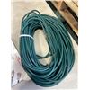 Image 2 : AS NEW 200FT GREEN INDOOR OUTDOOR HEAVY DUTY LIGHTED 3 WIRE GROUNDED EXTENSION CORD 14AWG