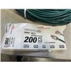 Image 4 : AS NEW 200FT GREEN INDOOR OUTDOOR HEAVY DUTY LIGHTED 3 WIRE GROUNDED EXTENSION CORD 14AWG
