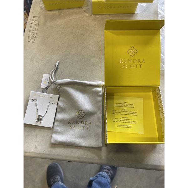 LOT OF 5 NEW  KENDRA SCOTT LETTER PENDANTS ASSORTED LETTERS