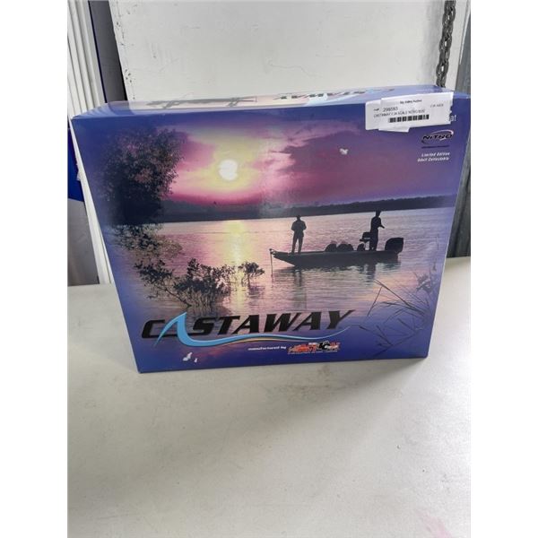 CASTAWAY 1:24 SCALE NITRO BOAT SIGNED TONY STEWART LIMITED EDITION COLLECTABLE