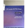 Image 2 : CASTAWAY 1:24 SCALE NITRO BOAT SIGNED TONY STEWART LIMITED EDITION COLLECTABLE