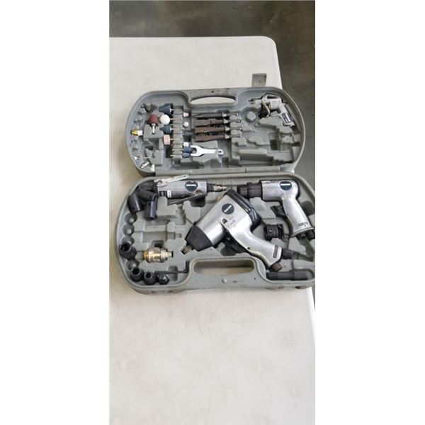CASED COLEMAN AIR TOOL KIT