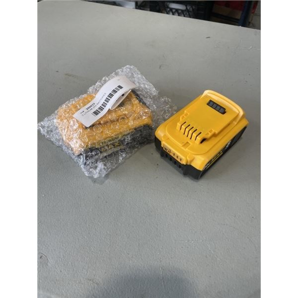 2 LITHIUM 20V BATTERIES