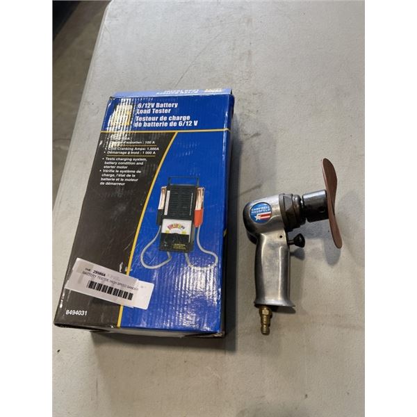 BATTERY TESTER, HIGH SPEED SANDER BOTH WORKING
