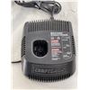 Image 2 : CRAFTSMAN POWER DRILL WITH BATTERY, LIGHT AND BATTERY CHARGER IN CASE