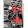 Image 3 : CRAFTSMAN POWER DRILL WITH BATTERY, LIGHT AND BATTERY CHARGER IN CASE