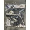 Image 4 : 3 NEW STERLING PUCK LOCKS WITH KEYS, HASP, SPINNERS ETC