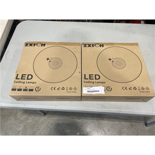 2 NEW LED CEILING LAMPS