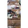 Image 3 : 2 TRAYS OF ASSORTED HAND TOOLS AND 2 TRAYS OF ASSORTED HARDWARE