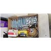 Image 2 : 3 TRAYS OF ASSORTED NAILS AND HARDWARE, AND ANCHOR BOLTS ETC