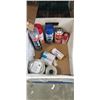 Image 1 : BOX OF SPRAY PAINT AND PAINT