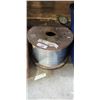 Image 1 : LARGE SPOOL OF GALVANIZED CABLE