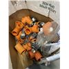Image 3 : BOX OF 1x1 ORANGE PEX CORNER AND T PIECES W/ BRACKETS